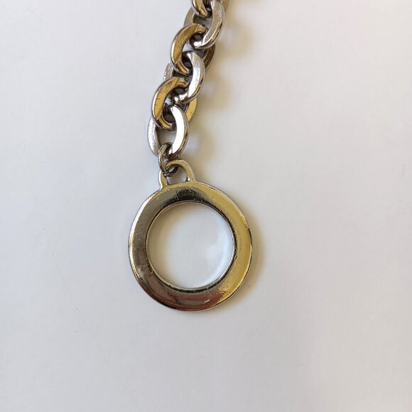 Women's Silver Cable Chain Belt One Size - Picture 7 of 8